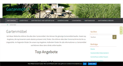 Desktop Screenshot of gartenmoebel-kaufen.com