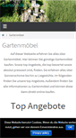 Mobile Screenshot of gartenmoebel-kaufen.com