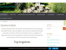 Tablet Screenshot of gartenmoebel-kaufen.com